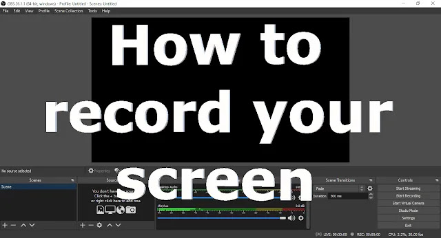 How to record screen on Windows 10?
