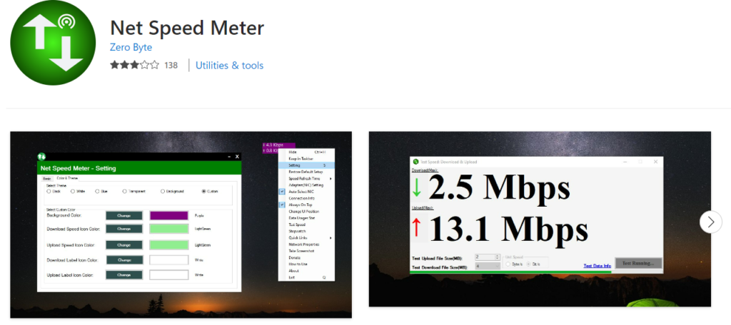 net speed meter-internet speed monitor