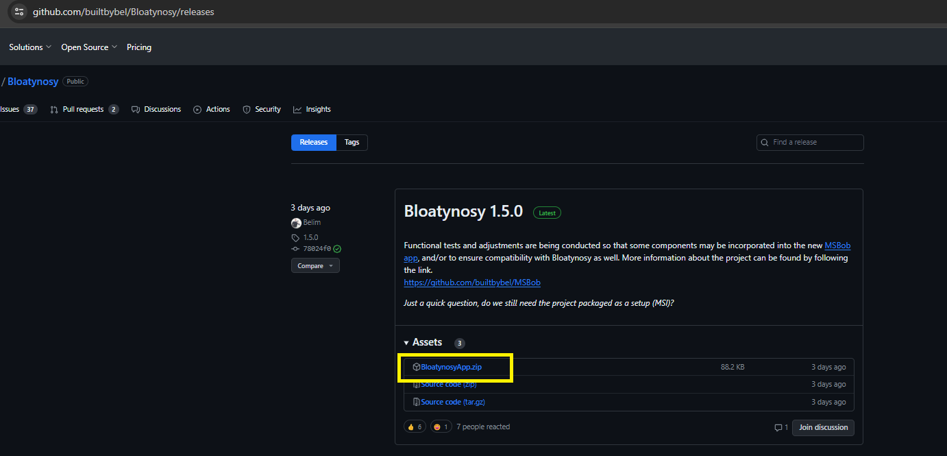 Debloat windows 11 -
Bloatynosy