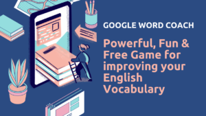 Not seeing Google Word Coach? #Fun Game for any Vocab
