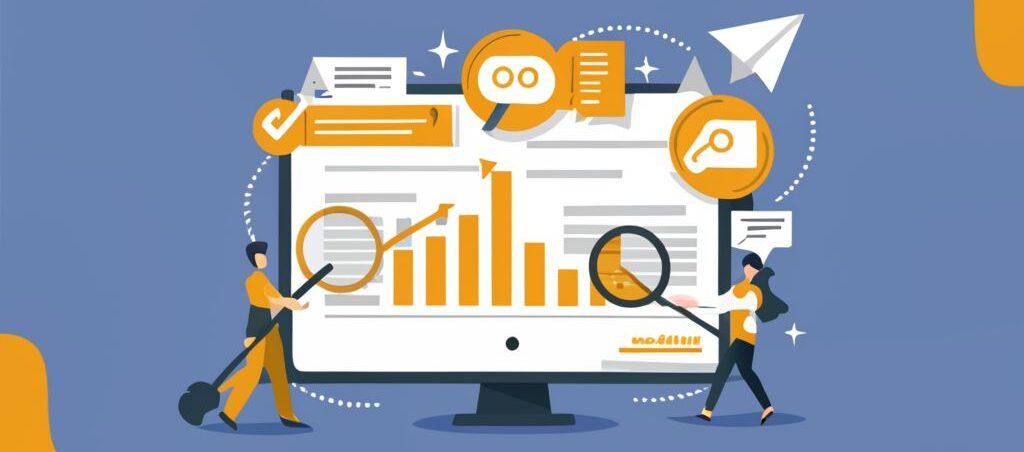 Pay-per-click advertising illustration