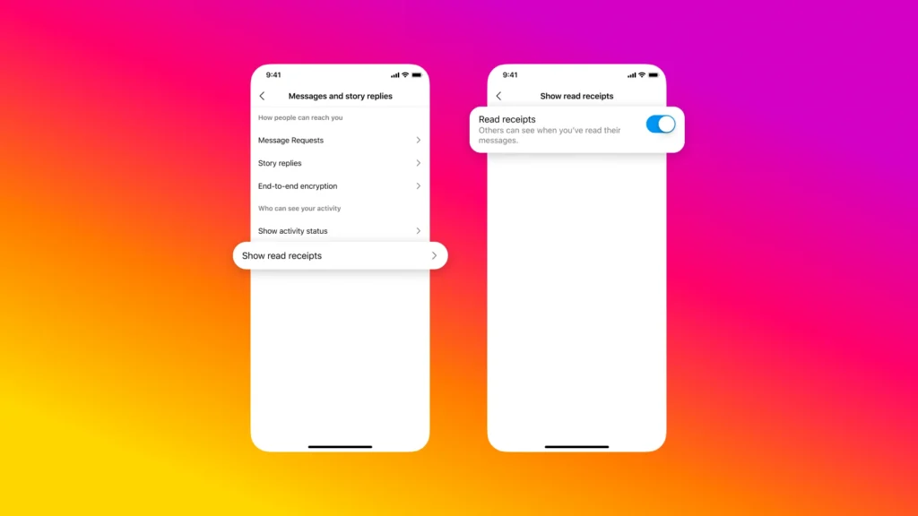 How to hide read receipts on Instagram?